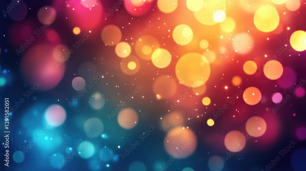 Pastel color bokeh lights background. Blurred circle shapes. Multicolored blurry lights bokeh defocused abstract background for events. Pastel color bokeh lights background. Blurred circle shapes. Multicolored blurry lights bokeh defocused abstract background for events.
