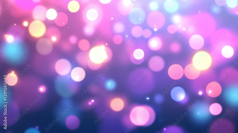 Pastel color bokeh lights background. Blurred circle shapes. Multicolored blurry lights bokeh defocused abstract background for events. Pastel color bokeh lights background. Blurred circle shapes. Multicolored blurry lights bokeh defocused abstract background for events.
