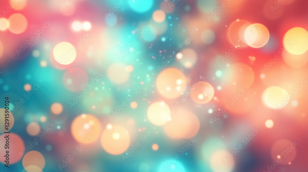 Pastel color bokeh lights background. Blurred circle shapes. Multicolored blurry lights bokeh defocused abstract background for events. Pastel color bokeh lights background. Blurred circle shapes. Multicolored blurry lights bokeh defocused abstract background for events.