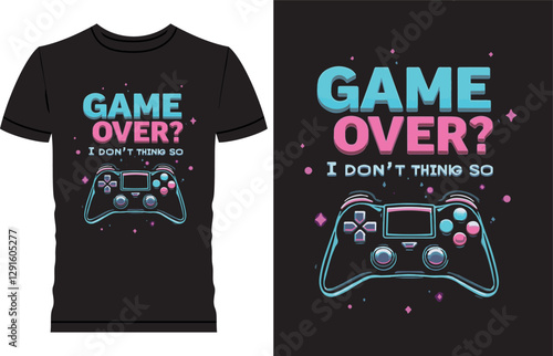 Gaming T Shirt Design