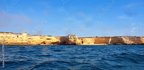 The Algarve Rocks Formation is a unique and stunning natural wonder located in the coastal town of Porches Portugal