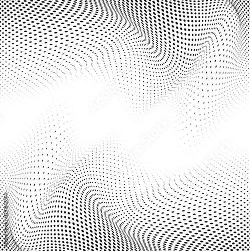 Grunge Halftone white and black dots pattern and black gradient grunge texture background. Dotted line comic sport style vector illustration