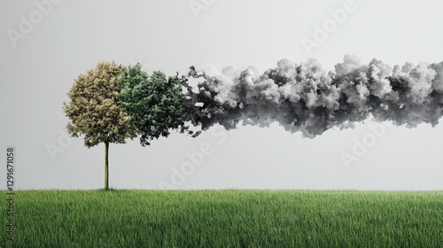 Visualization of Economic Concepts: Understanding Externalities with Nature and Pollution Representation