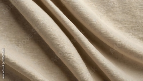 A close up of the fabric with folds and texture