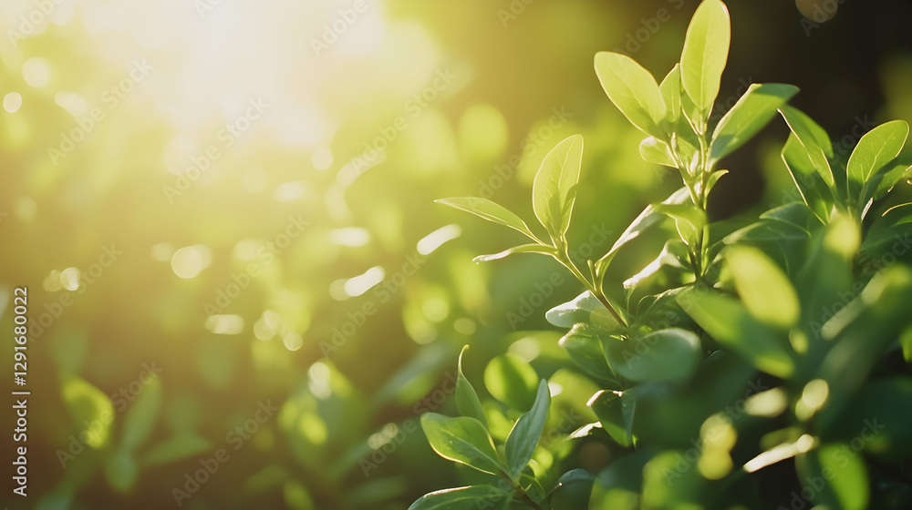 Close-up of green saplings and seedlings basking in warm sunlight, symbolizing environmental care and a bright beginning16:9 - Image #1 @Celeste Close-up of green saplings and seedlings basking in warm sunlight, symbolizing environmental care and a bright beginning16:9 - Image #1 @Celeste