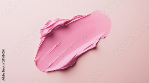 Wallpaper Mural Creative application of pink paint on a smooth surface in an artistic setting during natural light hours Torontodigital.ca