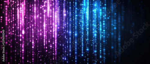 Wallpaper Mural Bright and colorful background featuring a beautiful arrangement of glowing lights for artistic inspiration Torontodigital.ca