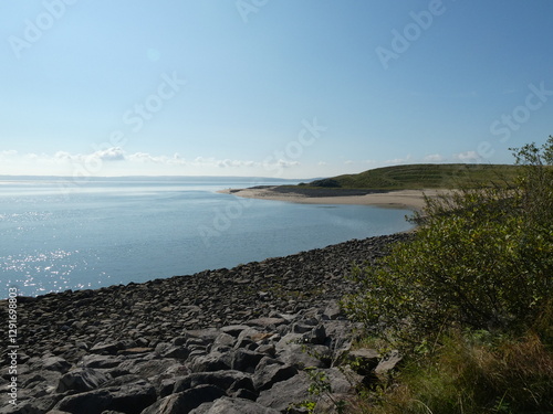 Serene Coastal Landscape