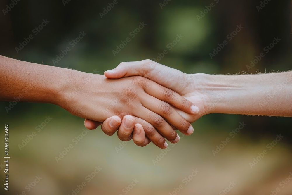 Open hands offering help, empty area. Open hands offering help, empty area.