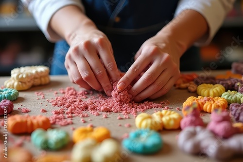 Sweet Delights - A Candy Maker's Artistry
