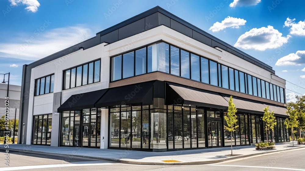 Obraz premium Prime commercial space available for lease or purchase.