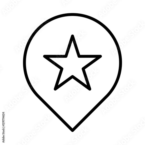 Location Marker icon vector design template