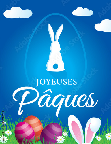 PAQUES LAPIN DE DOS V1