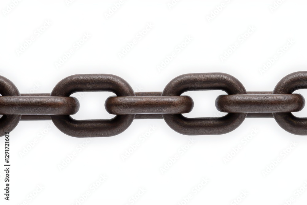 Obraz premium a long chain with a large link on it