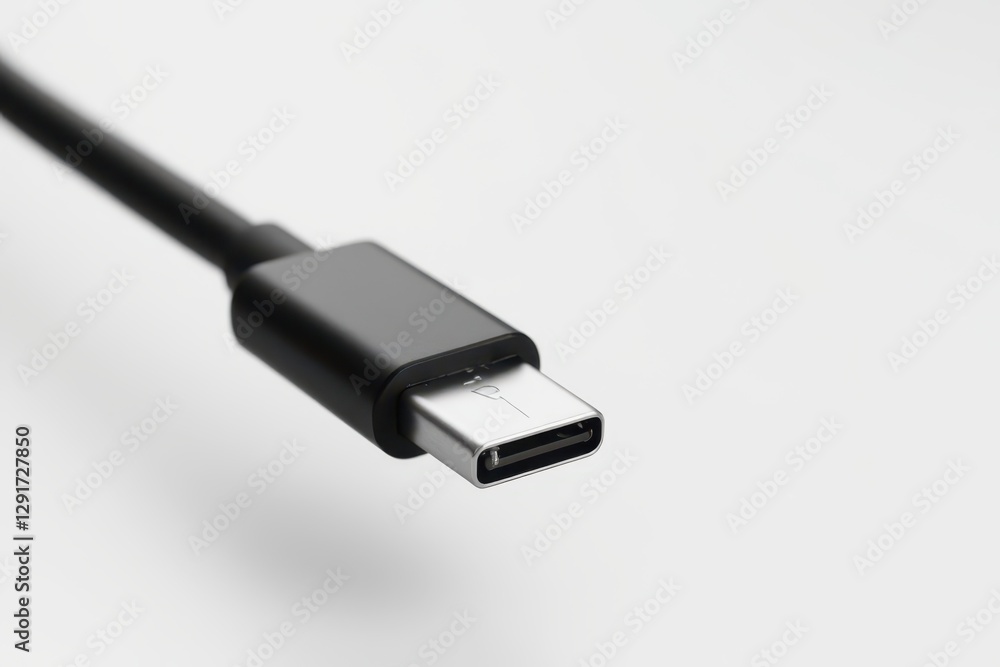 a close up of a usb cable on a white surface a close up of a usb cable on a white surface