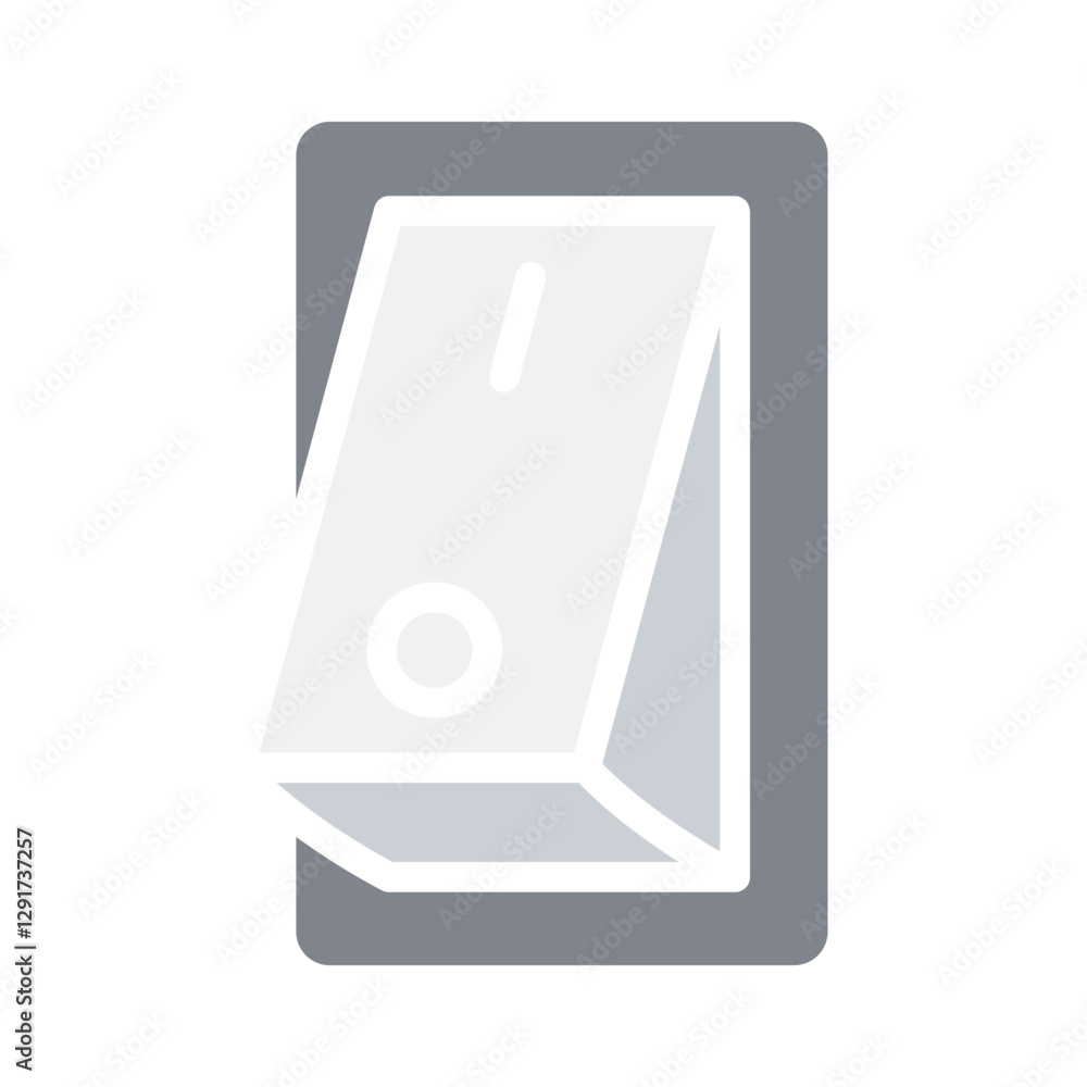 Switch icon in flat color style Switch icon in flat color style