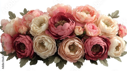 Elegant floral arrangement studio setting image content soft lighting close-up view nature's beauty