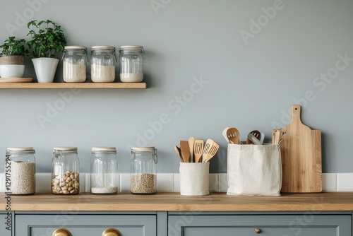 Wallpaper Mural Creating a beautiful zero waste kitchen with glass jars and bamboo elements Torontodigital.ca