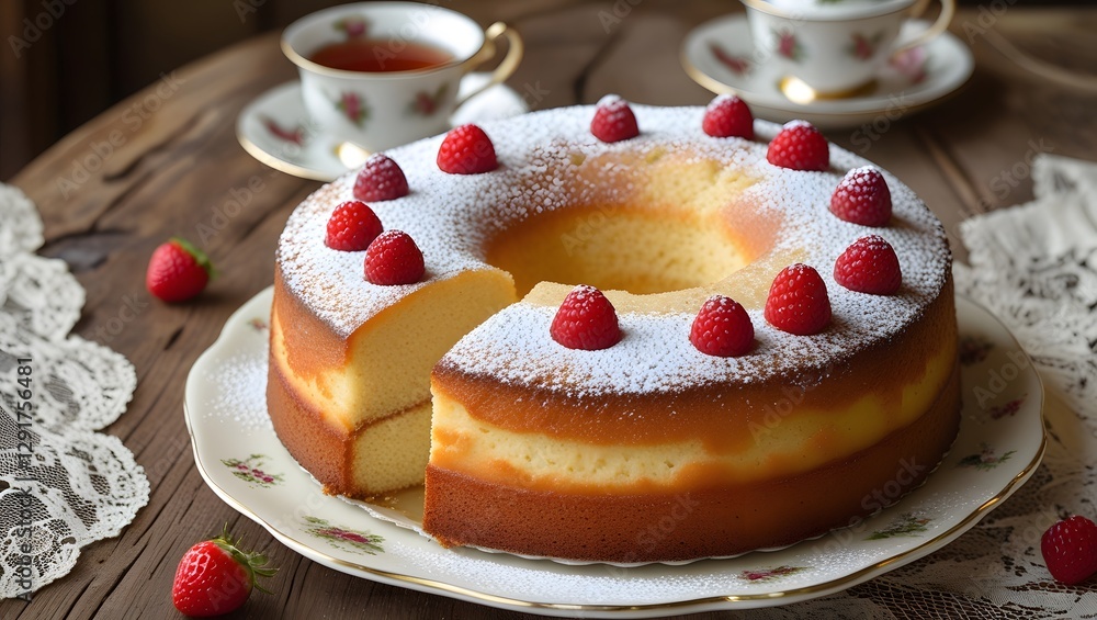 Madeira cake, a sponge or butter cake. Madeira cake, a sponge or butter cake.