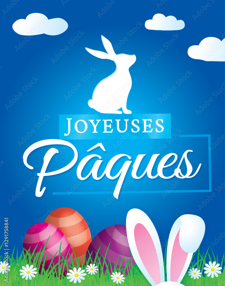 PAQUES LAPIN DE PROFIL V2