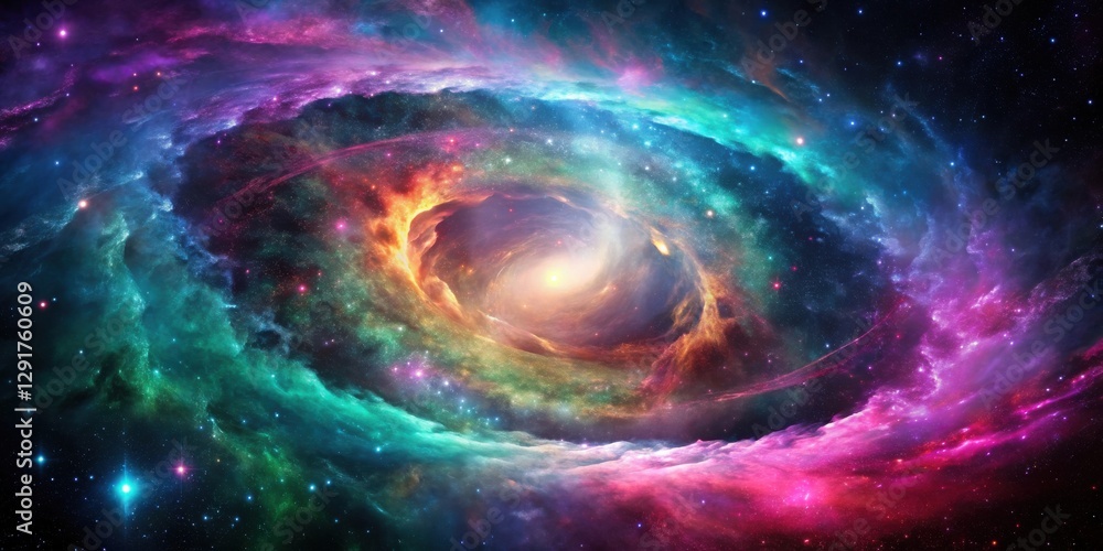 Cosmic Swirl A Celestial Tapestry of Vibrant Nebulae and Sparkling Stars Cosmic Swirl A Celestial Tapestry of Vibrant Nebulae and Sparkling Stars