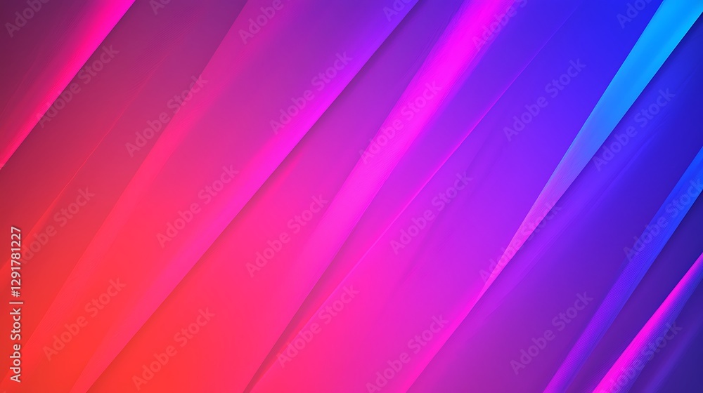 Abstract diagonal lines, vibrant gradient colors, modern background design Abstract diagonal lines, vibrant gradient colors, modern background design