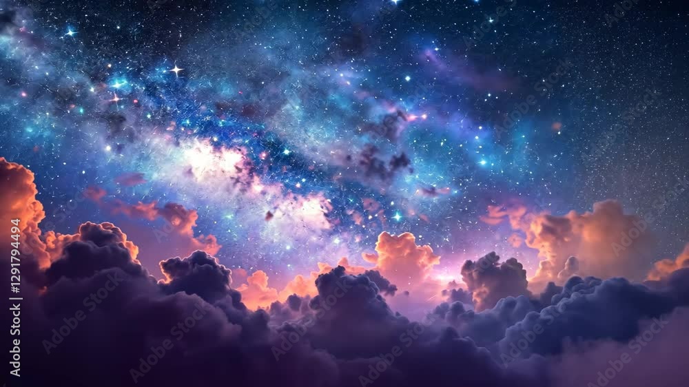 sunrise in space, outer galactic space baground, galaxies space baground