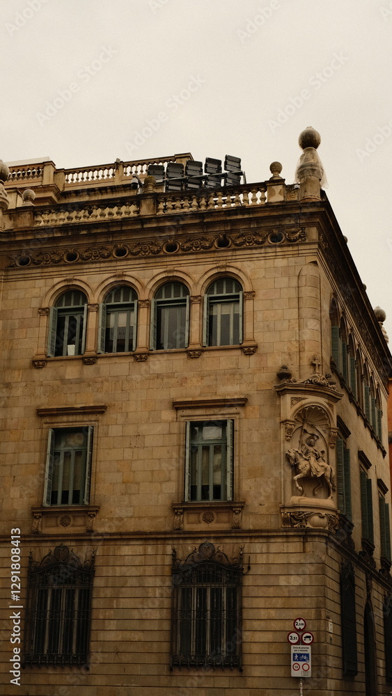 Fototapeta premium Arquitectura en Barcelona