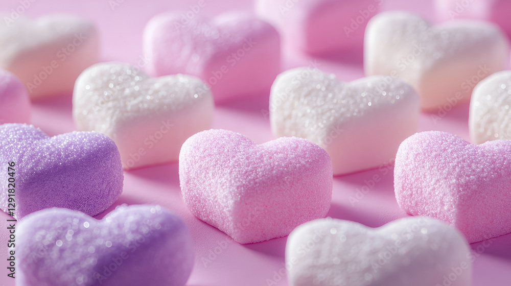Colorful marshmallows Colorful marshmallows