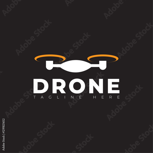 Illustration graphic vector future of drone technology logo design template