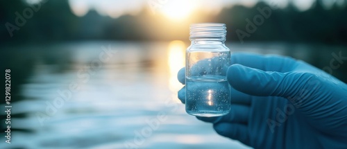 water sample analysis in the environment.