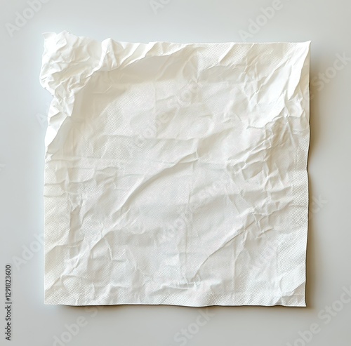 Wallpaper Mural Crumpled White Paper Texture with Soft Shadows and Subtle Patterns Ideal for Backgrounds, Crafts, and Creative Projects Torontodigital.ca