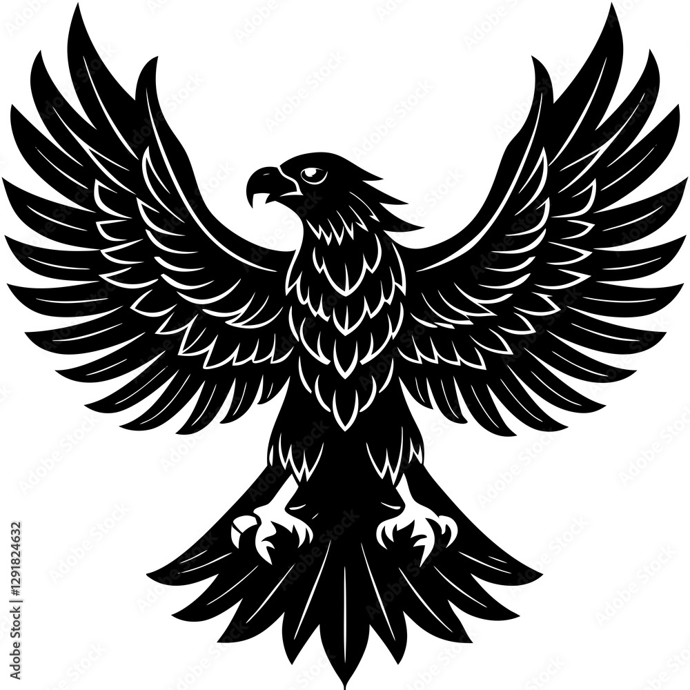 Obraz premium eagle vector illustration