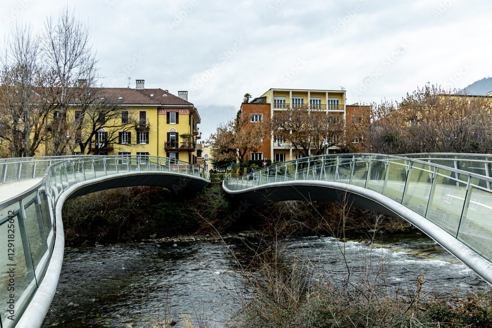 Eine kleinen Stadtspaziergang in der Norditalienischen Stadt Bozen - Südtirol - Italien
