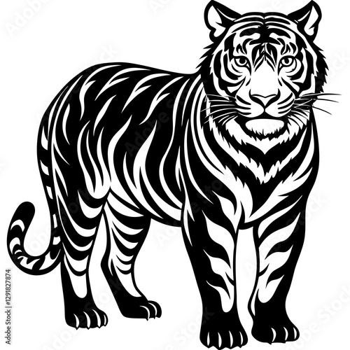 tiger vector illustration