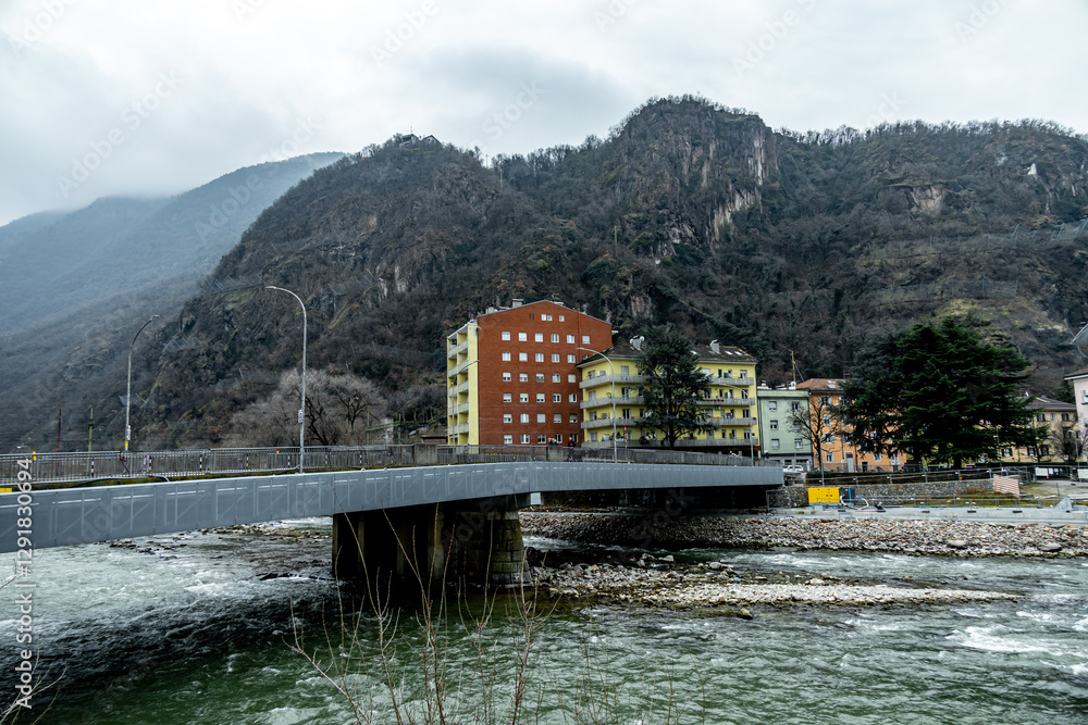 Eine kleinen Stadtspaziergang in der Norditalienischen Stadt Bozen - Südtirol - Italien