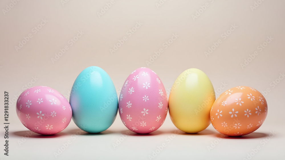 colorful easter eggs soft lighting illuminate clean solid colorful easter eggs soft lighting illuminate clean solid