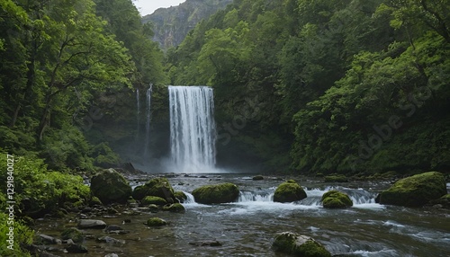 waterfall in the forest
