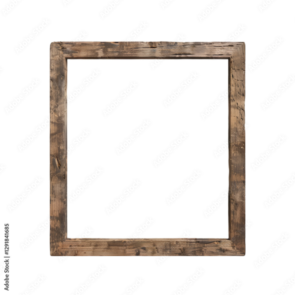 Rustic Wooden Frame Blank Template Design Element, Rustic Wooden Frame Blank Template Design Element,