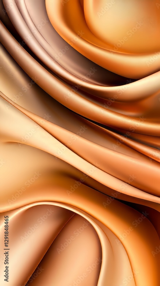 Abstract Silk: A stunning close-up of flowing silk in warm tones. The soft, elegant folds create a sense of luxury and movement, making it ideal for backgrounds, textiles, or artistic purposes. Abstract Silk: A stunning close-up of flowing silk in warm tones. The soft, elegant folds create a sense of luxury and movement, making it ideal for backgrounds, textiles, or artistic purposes.