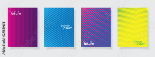 stock vector abstract geometric design background with diagonal line texture for business brochure cover design