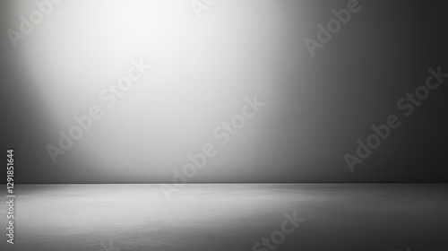 Wallpaper Mural A minimalistic grey background with soft light creating a serene atmosphere, perfect for showcasing products or artworks. Torontodigital.ca