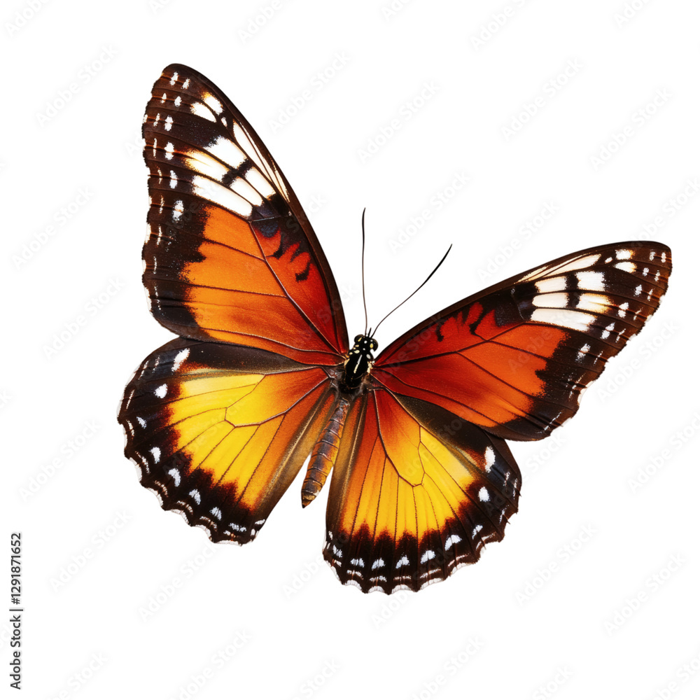 Fototapeta premium A butterfly on transparent background