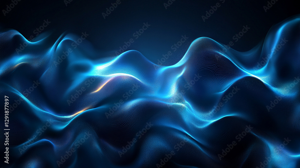 Elegant dark blue abstract wallpaper with flowing wavy patterns, creating a futuristic and modern aesthetic. Neon glow enhances the depth, symbolizing innovation, mystery, and sophistication.
Elegant dark blue abstract wallpaper with flowing wavy patterns, creating a futuristic and modern aesthetic. Neon glow enhances the depth, symbolizing innovation, mystery, and sophistication.