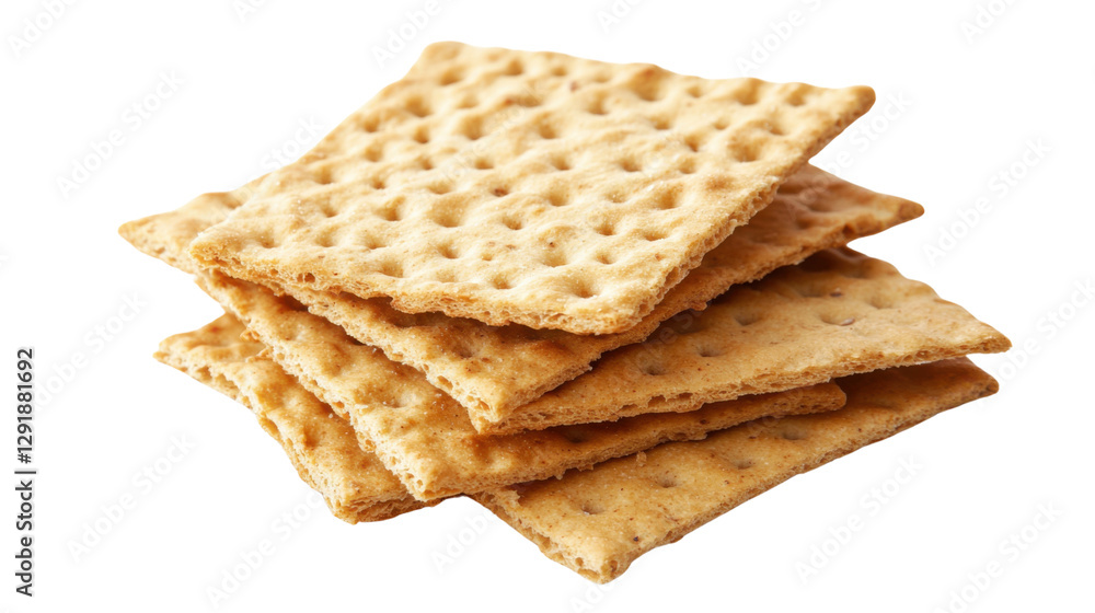 Crispy bread isolated on white background Crispy bread isolated on white background