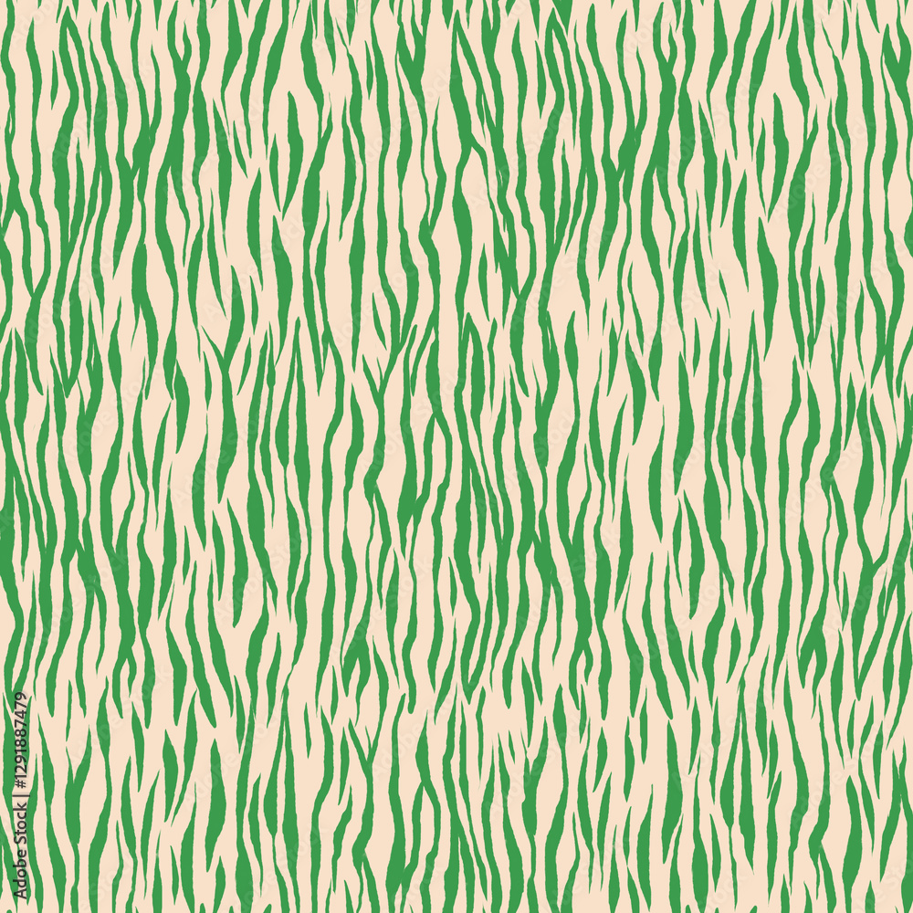 Vibrant green abstract pattern with wavy lines on a light background for modern decor Vibrant green abstract pattern with wavy lines on a light background for modern decor
