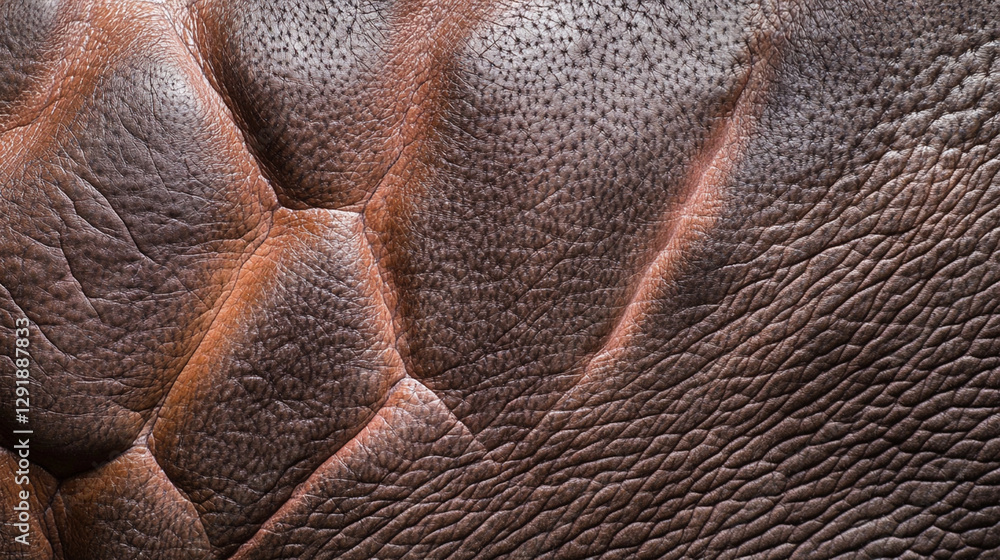 Fototapeta premium A macro look at the resilience of animal skin