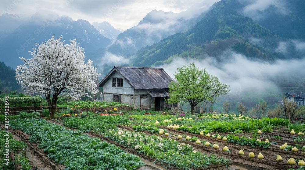 Spring Vegetable Garden
Spring Vegetable Garden