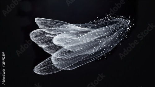 Delicate Fairy Wing Contours
 photo