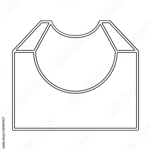 Skatepark icon in line style